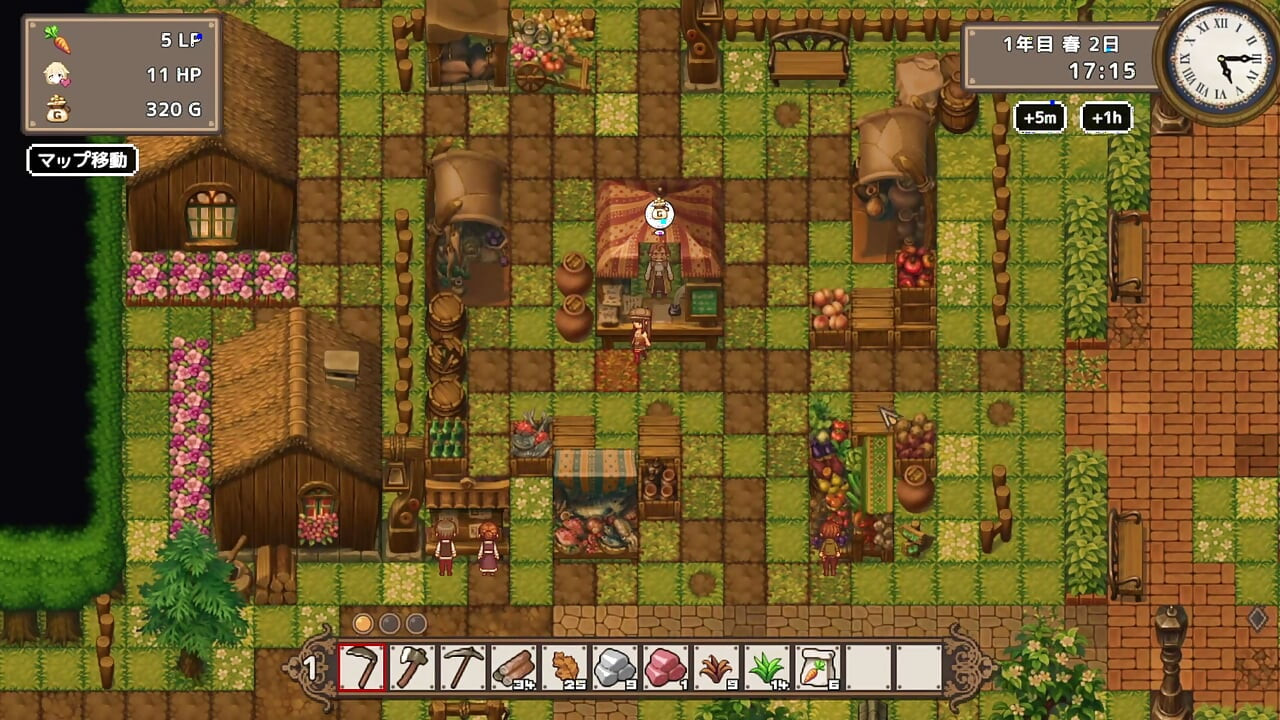 #1 [Yuri Musume Gurashi] Futanari Musume Girl Ranch Liv med en flicka! Live video del1