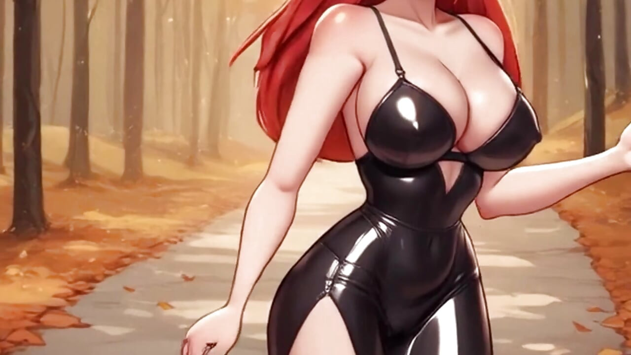 ملابس مثيرة جربي وأرقصي! إغاظة الثدي الكبير والجسم المثالي! كارتون