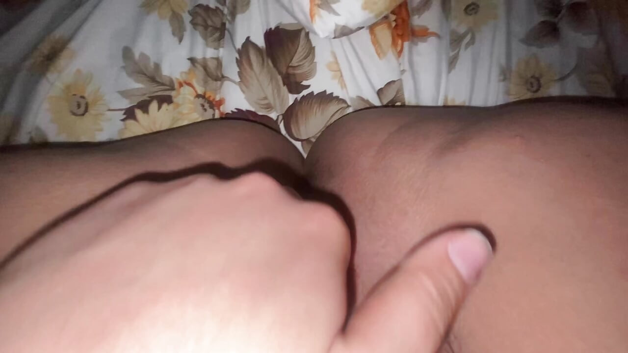 Intense Nighttime Masturbation - Solo Girl with Deep Fingers and Moans