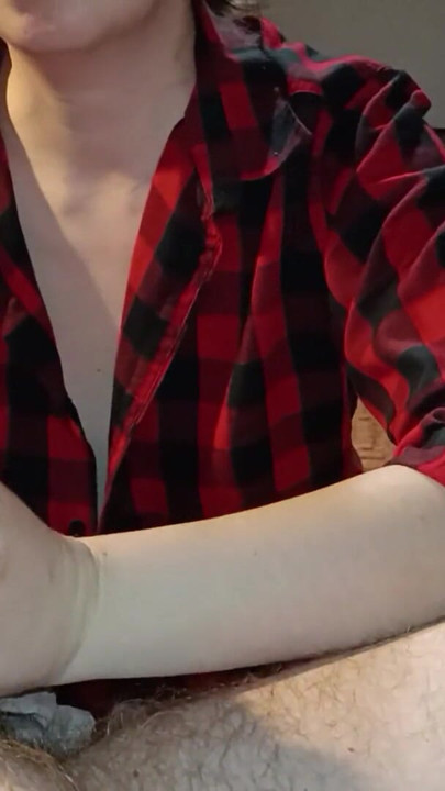 My stepmom chooses panties for jerking off and cumming | Clip 1