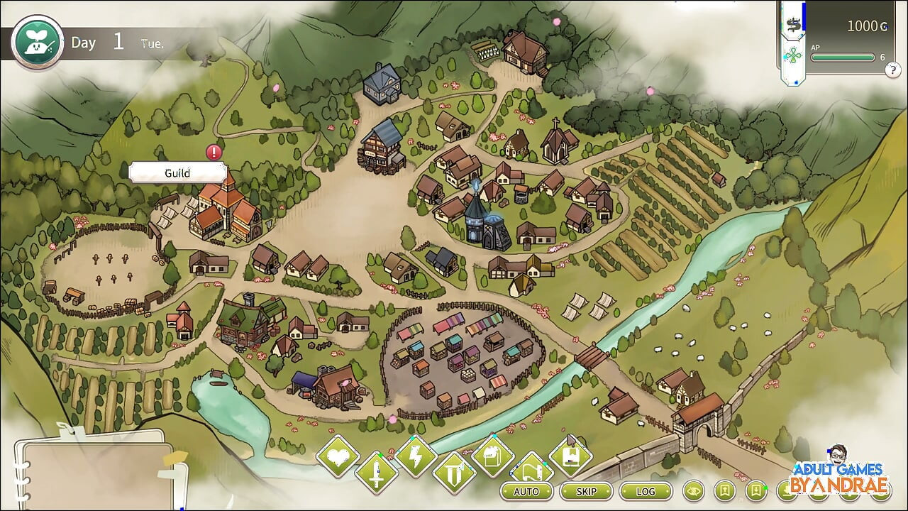 Liebes Geständnisse Auf Der Abenteuer-demo, Gameplay # 1
