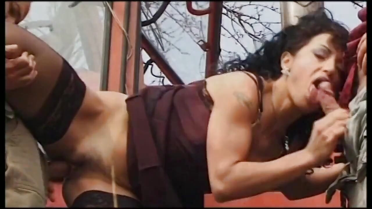 Pizdă păroasă retro vedete porno futând o petrecere în trei cu supt de pulă mare