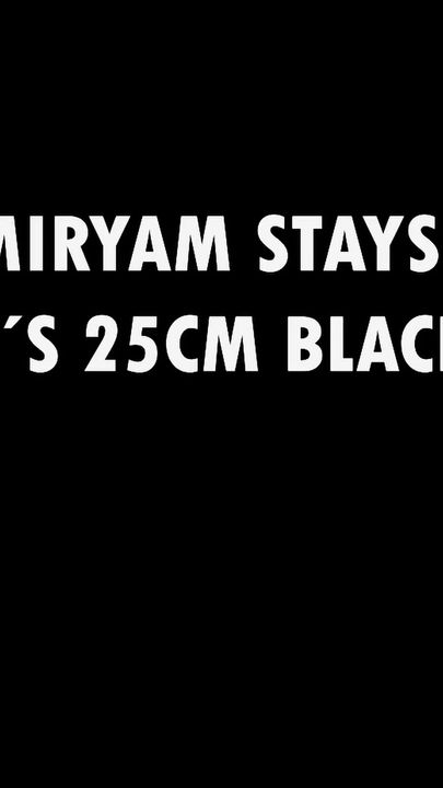 Miryam the Insatiable Only Wants Them Big and Black Part 6