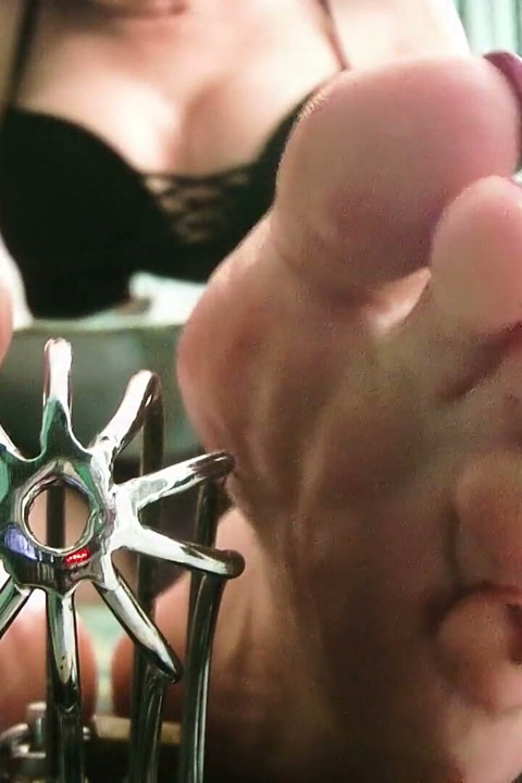 Chastity Foot JOI