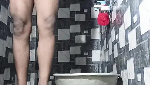 Desi village boy bathroom handjob