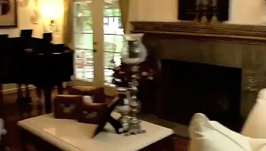 Alice Bell Fucking in the Couch with Her Natural Tits