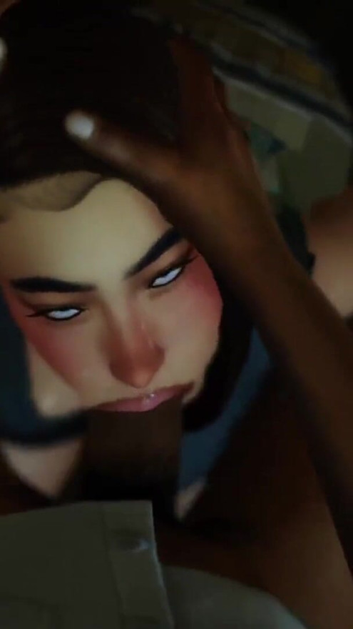 menina está recebendo seu buraco pingando esticado por seu ex na floresta - The sims 4 | Clipe 1