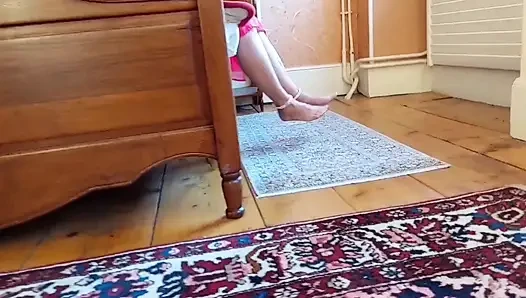 Güzel olgun eş, banyoda seksin tadını çıkarıyor