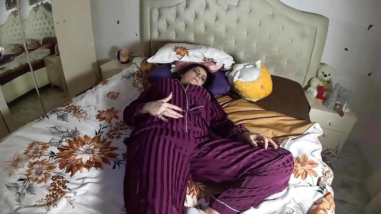 Breath Holding in Satin Pajamas - Puffy Cheeks, Red Face & Intense Struggle