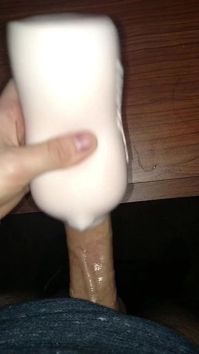 Blowjob by a hungry toy