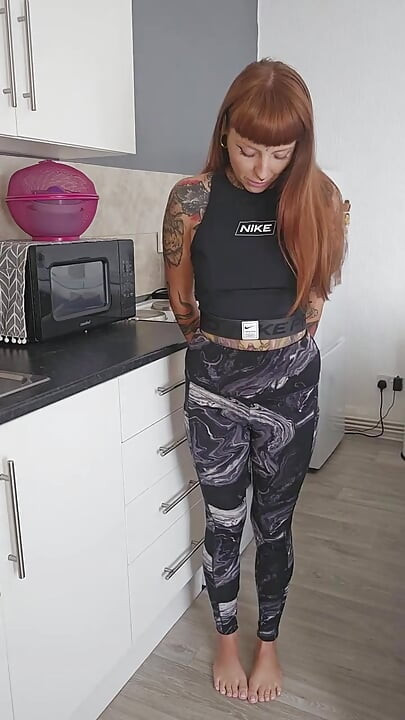 očaj u tajicama za teretanu