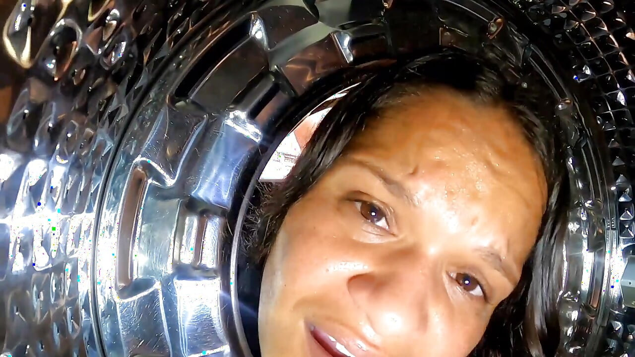 I Got Stuck in the Washing Machine My Black Dick Stepson Took Advantage and Fucked Me