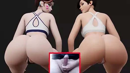 Goon hentai twerk punheta em homenagem