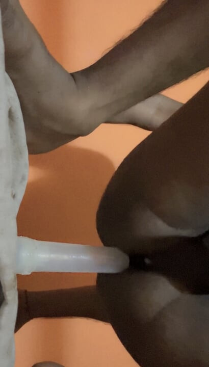 Fucking my virgin ass with a 7 inch big toy hardcore orgasm