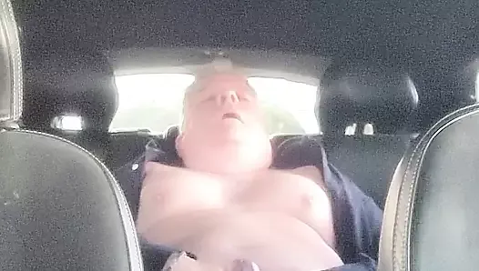 Masturbating in my car after swimming