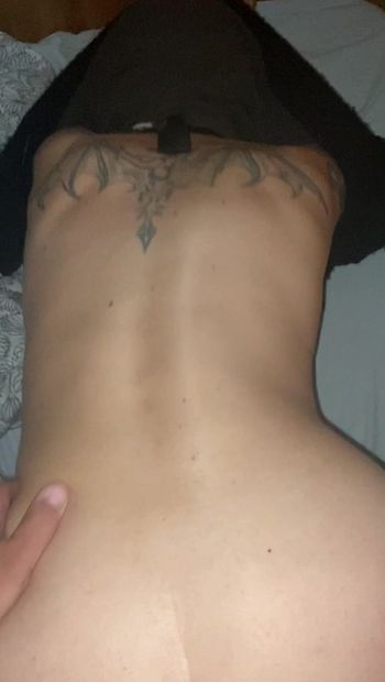 Horny swanking tattooed swedish milf getting fucked from behind.