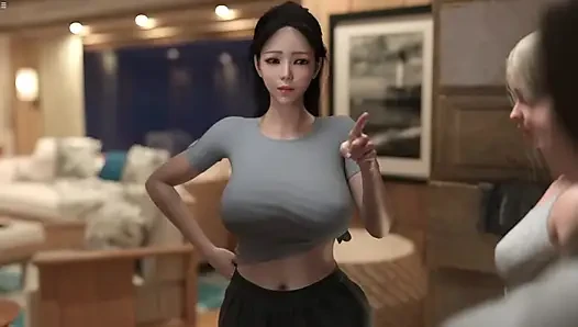 Japanese Stepmom Caught Stepson Having Fun With Stepsisters