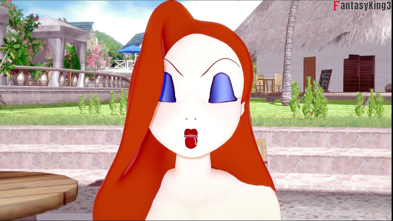 Jessica Rabbit बिकनी पहने देखने का बिंदु सेक्स