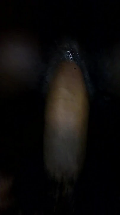 Ebony wets long cock