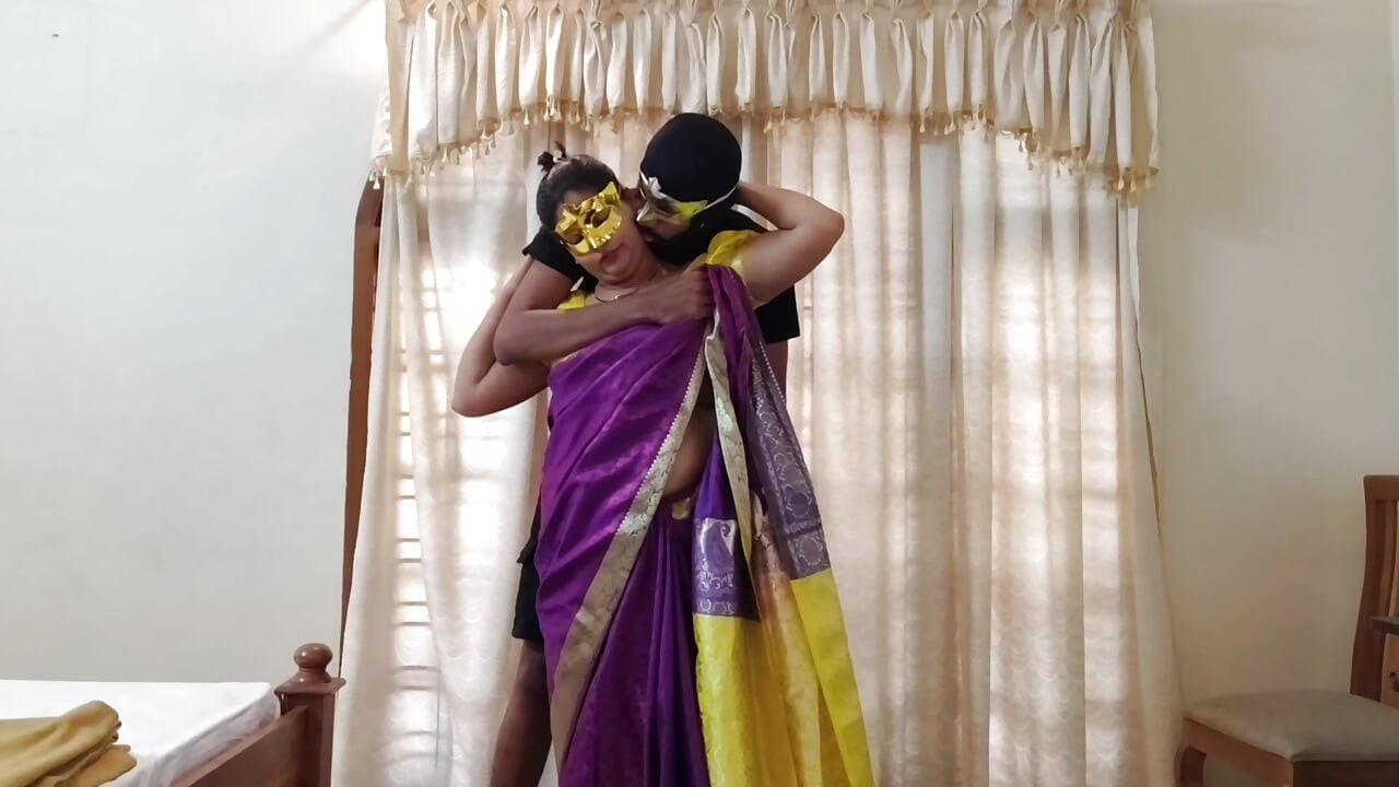 Indian Wife Fucking In Saree With Husband Friend