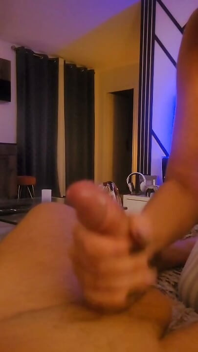 I suck him while he watches a movie x in POV