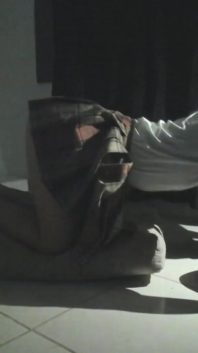 Schoolgirl Teen Agrees to Give Me a Blowjob and a Footjob for Cash | Clip 1