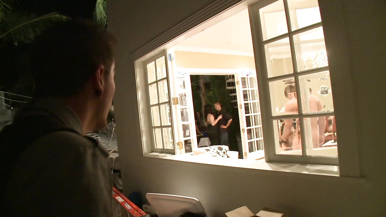 Gangbang a teen party slut!