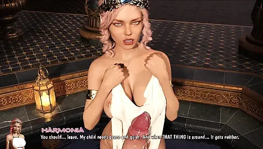 Conan Milks Pregnant Harmonia’s Huge Lactating Tits – Then Fucks Her Fat Ass Deep