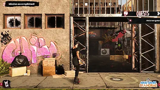 Sex, Sin & Rock'n'Roll Gameplay Part 1 - Van Crash, Motel Stop & A Strange New Beginning