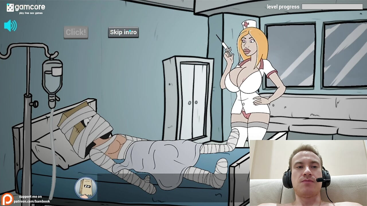 FuckerMen Hospital - Big Tits Nurse Sucks My Huge Cock  Adult Game Playthrough