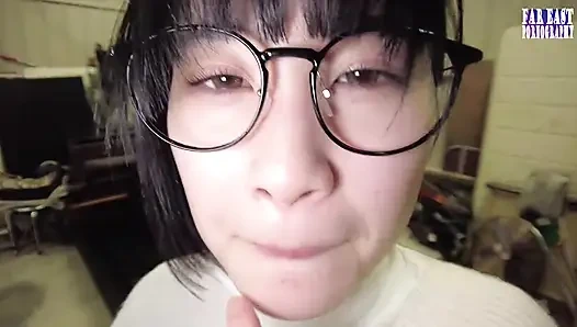 Sweet-glasses Tease on a Lazy Day Savoring Warm Drops in Endless Gulp Bliss -part.2