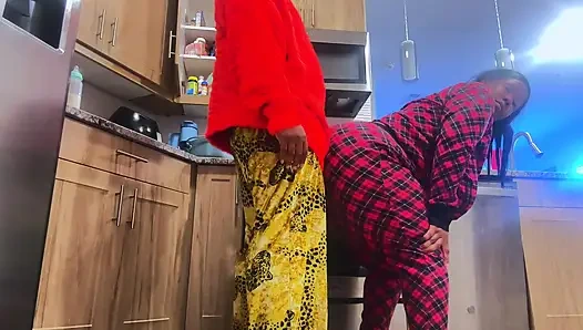 Horsing in der küche