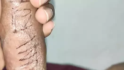 Mouni üzerinde benim çük