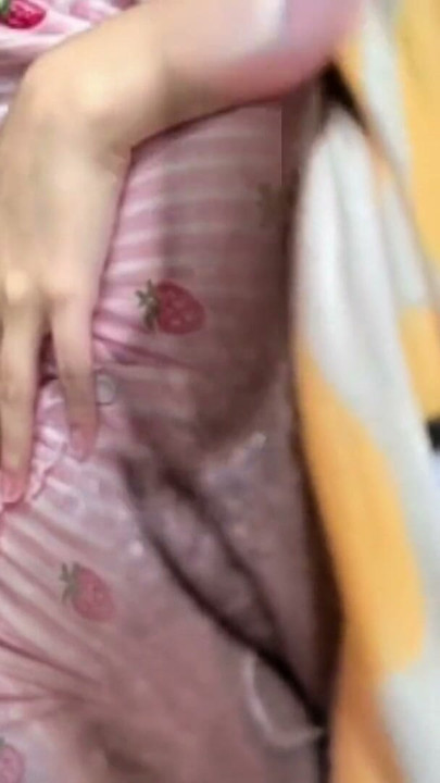 My stepdaughter sends me a video masturbating and touching herself | Clip 2