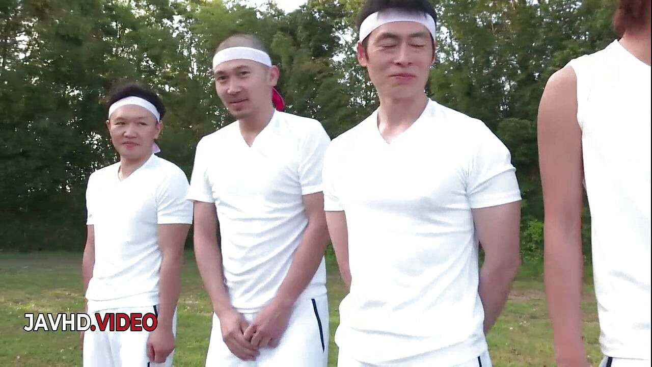 Sara Saijo's Wild Outdoor Japanese Gangbang Adventure