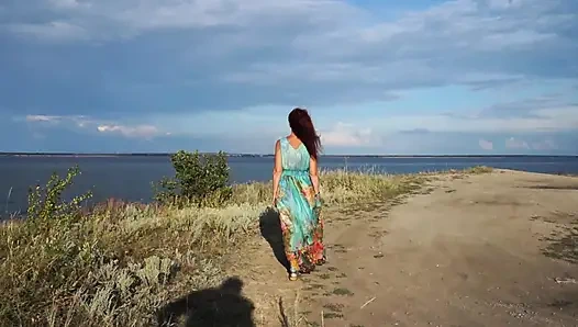On steep over Volga-river