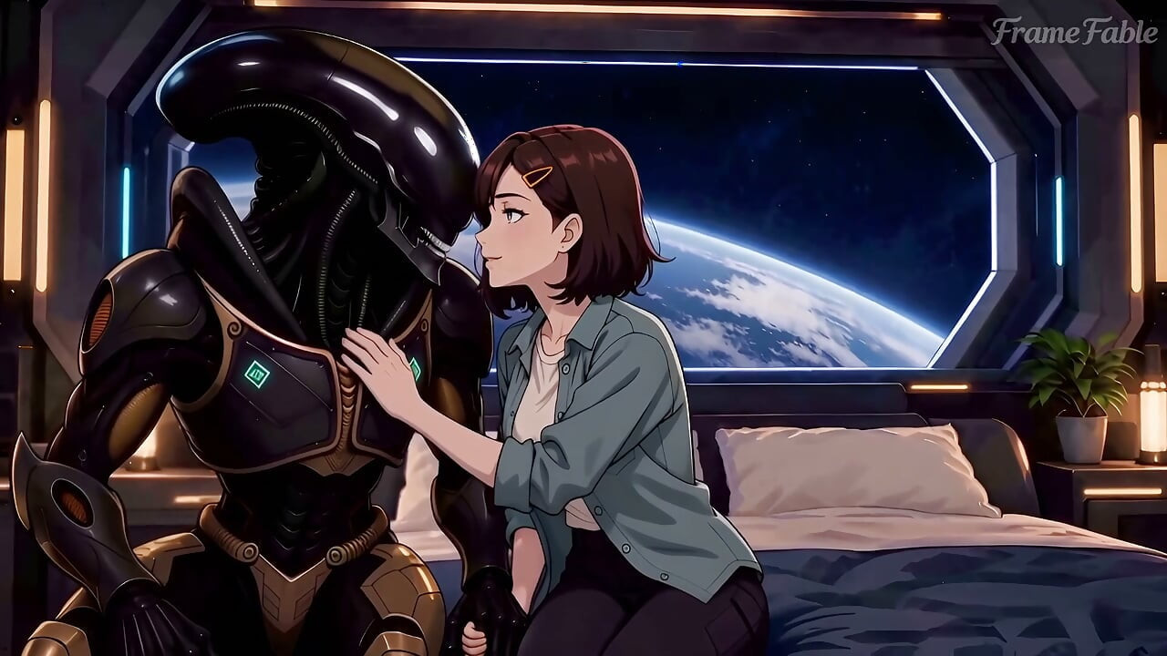 A Xenomorph Took My Virginity - 2K 60FPS Alien First Time Anime Story - Part 1