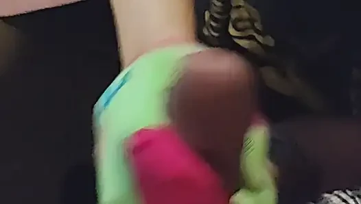 #2 Disney Sockjob Sock Footjob - Chip Sock Job - Cartoon Sock Handjob Cum