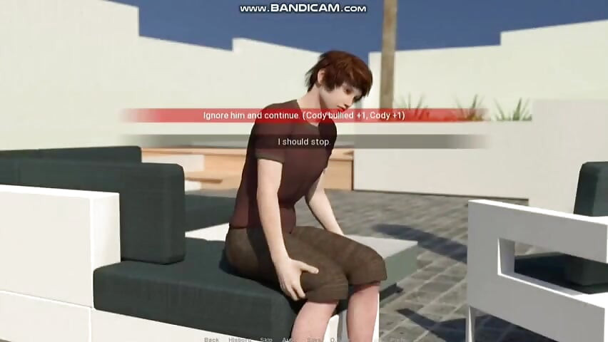 집에서 멀리 - 아줌마 Eva Lewd 비키니