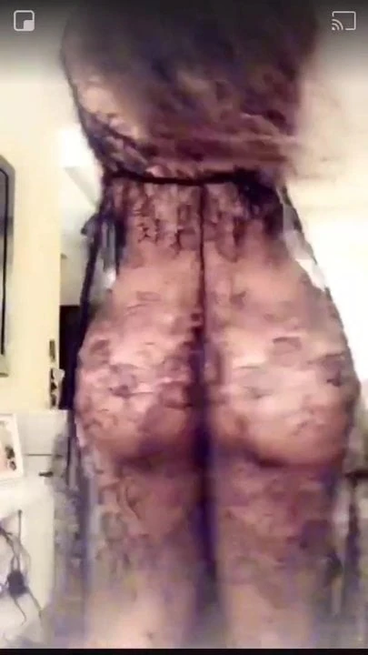 Arab girl dancing in lingerie