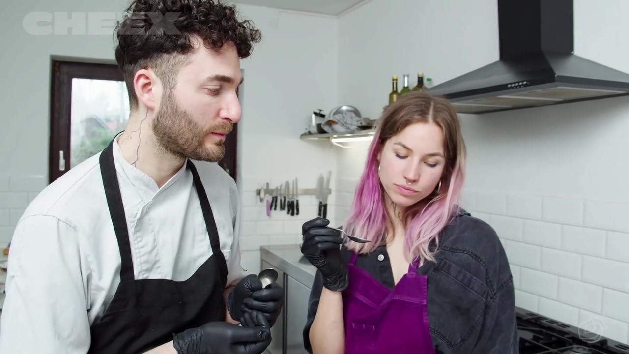 Toussik berlin Kochwettbewerb wird zum gourmet-fick