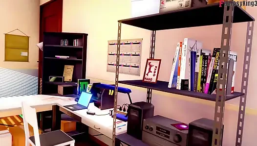 Si seksi rias gremory lagi asik ngocok kontolku sampai matanya merembung - dxd ntr madness series