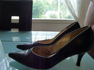 Cum in wifes patent court shoe
