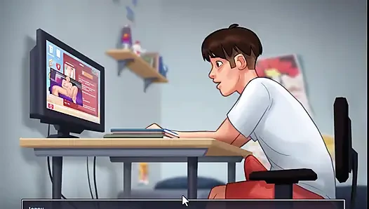 Yaz mevsimi efsanesi - Jessy kendisiyle oynuyor