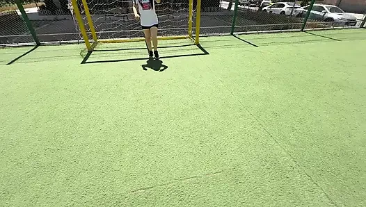 Horny Step Sister Conceded Goals On The Pitch , But Unbeatable Between The Sheets - World Cup
