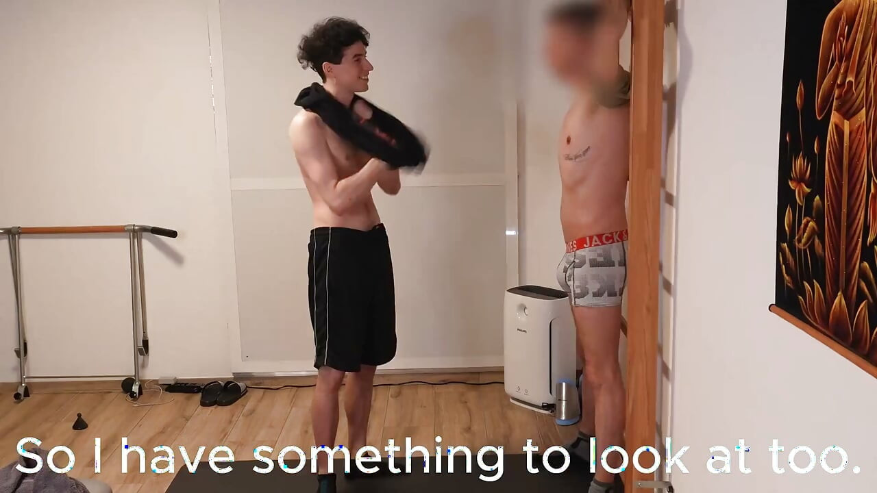Masseur Ties up Hetero Craftsman (part 3)