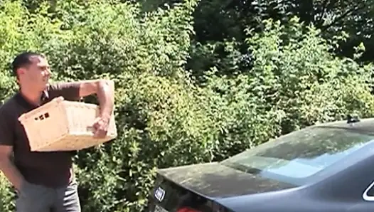 Aus einem Picknick im Park wird ein riesiger vierer