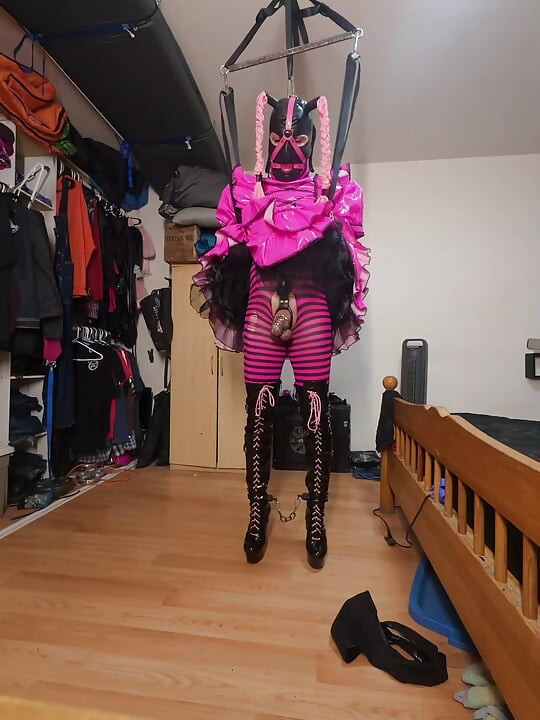 Sissy Maids Strap Self Bondage