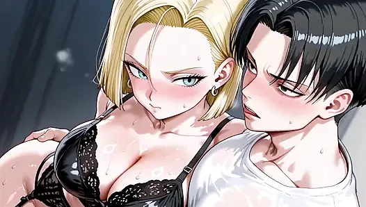 Levi (aot) X Android 18 (db)