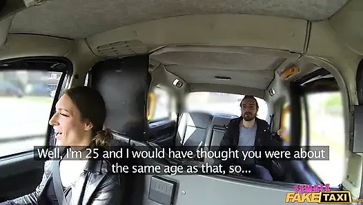 Fake Taxi - знойный водитель получает попробуй член студента